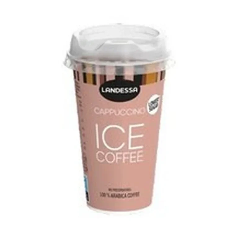 Vaso de Landessa Ice Coffee Cappuccino bajo en azúcar